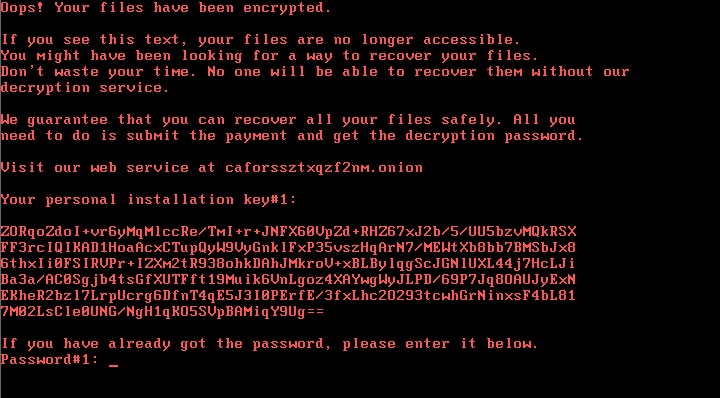 Новая кибератака с участием вируса-шифровальщика «Bad Rabbit»