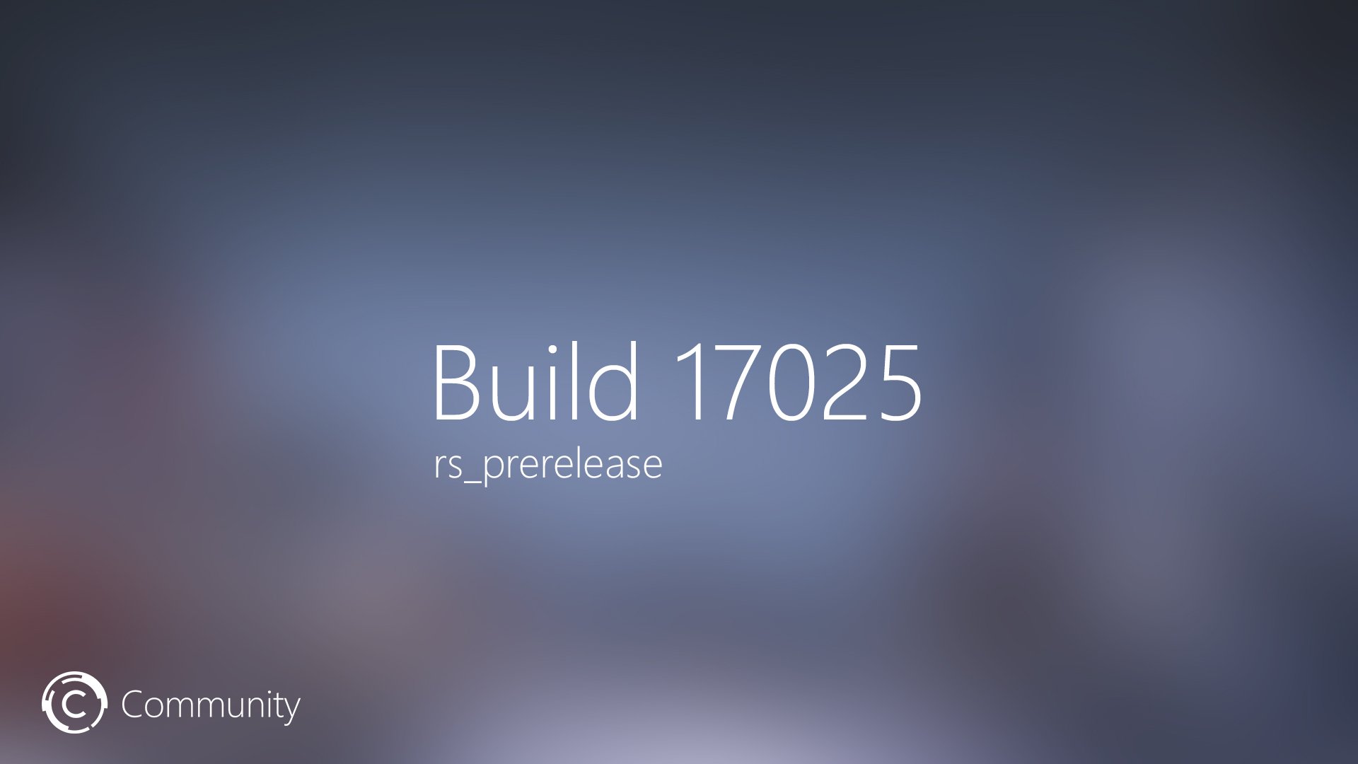 Анонс Windows 10 Insider Preview Build 17025 для ПК