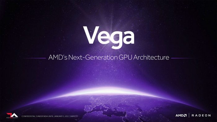 AMD Vega выйдет во втором квартале 2017 года