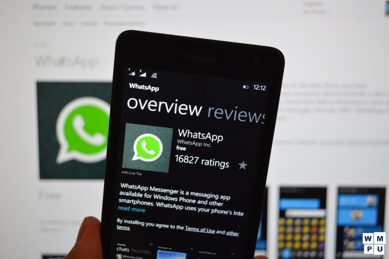 WhatsApp прекратит поддержку Windows Phone 8 в декабре этого года