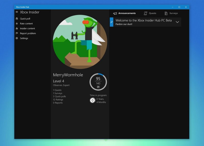 Xbox Insider Hub стал доступен в Windows Store » Community
