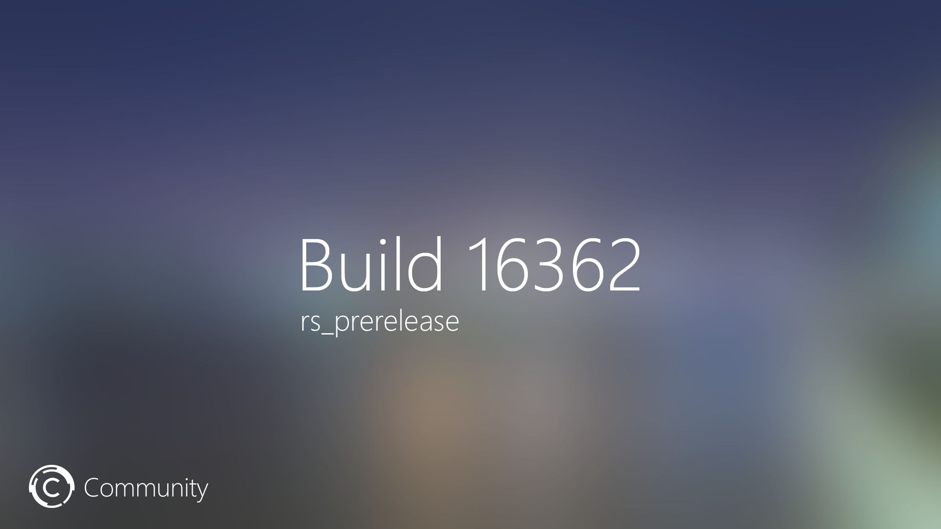 Анонс Windows 10 Build 16362 (Redstone 4) для ПК