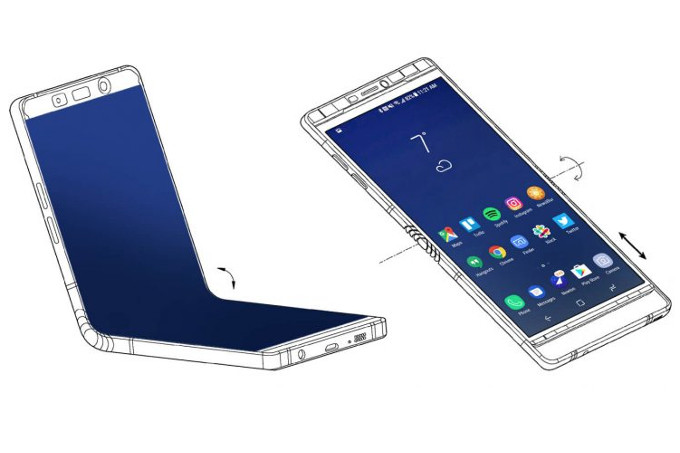 Складной Galaxy X представлен на секретной конференции Samsung