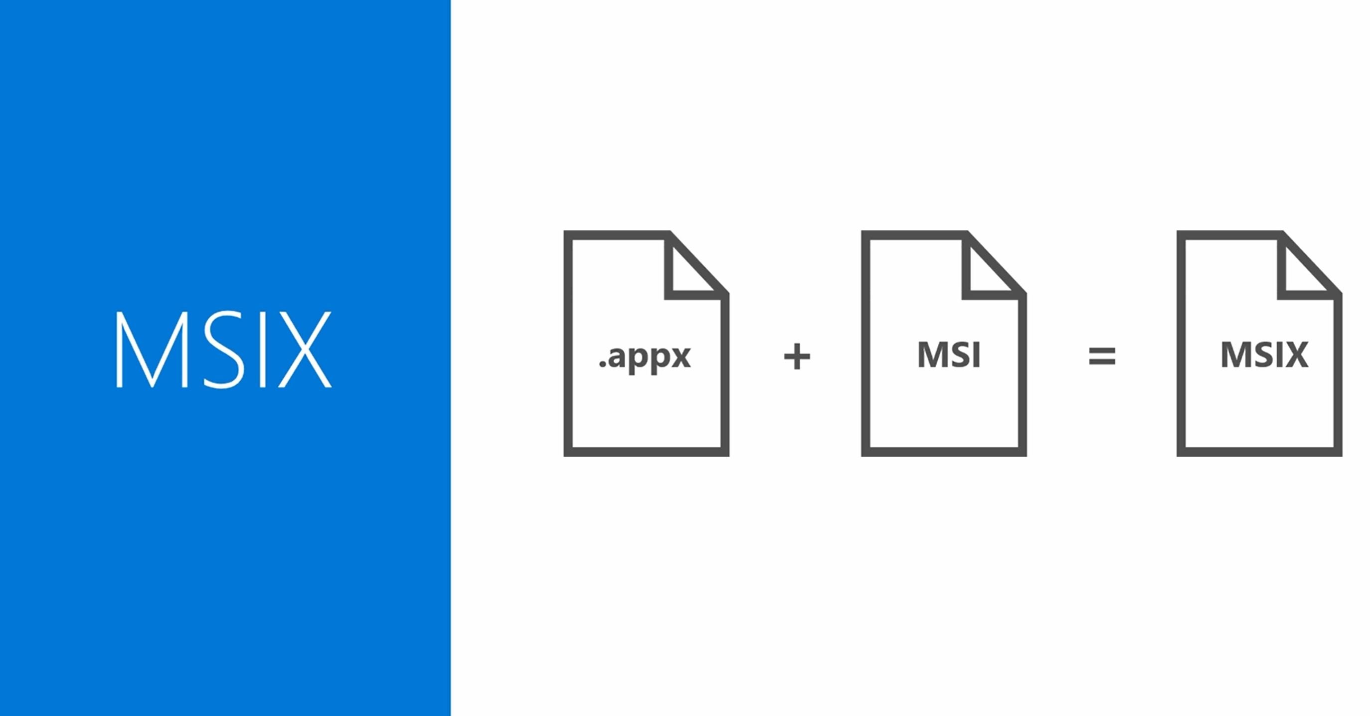 Microsoft анонсировала MSIX — новый формат упаковки приложений