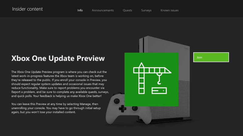 Xbox Insider «Alpha – Skip Ahead» открывает доступ к большему числу функций