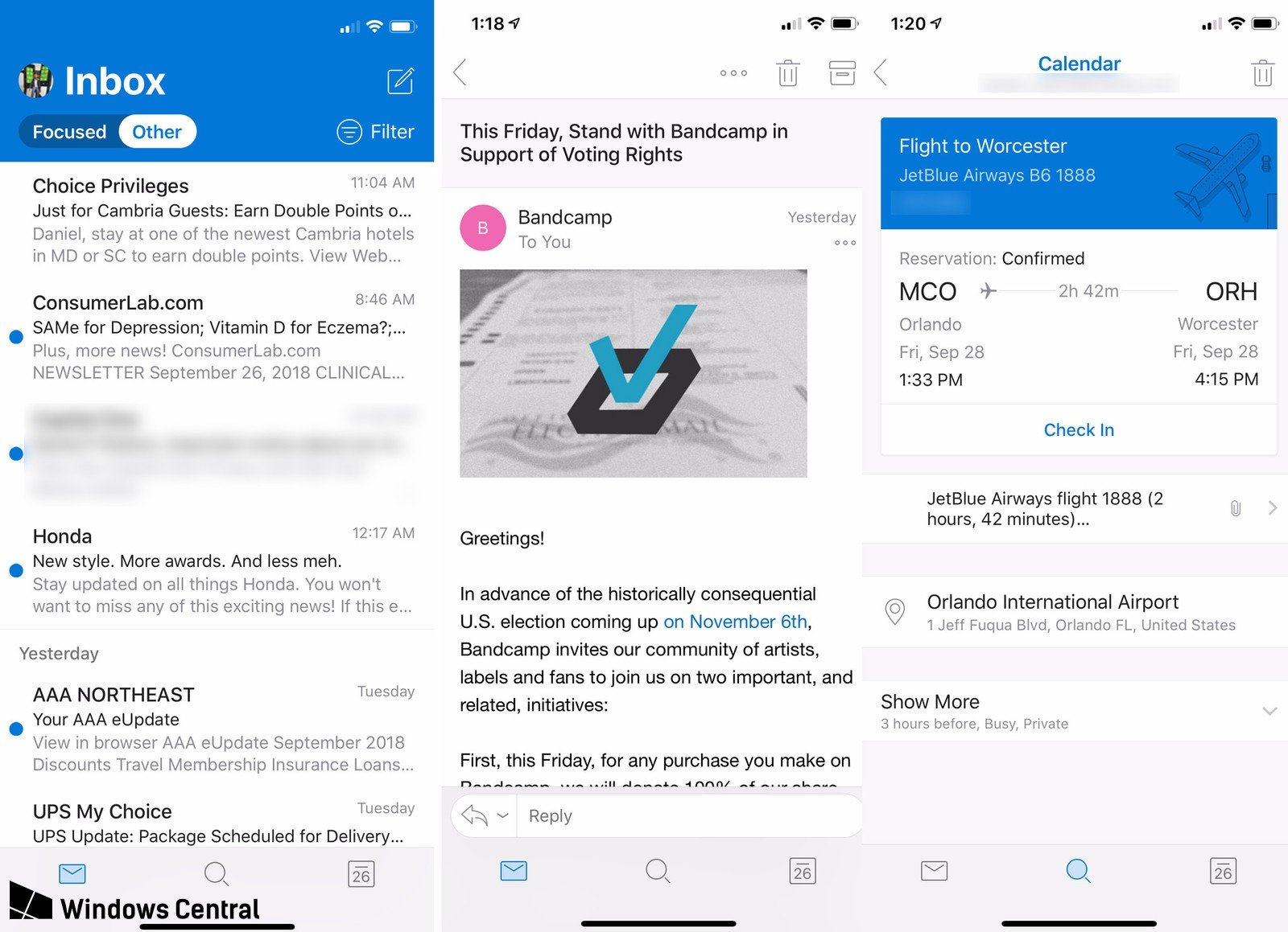 Синхронизация outlook на компьютере и телефоне ios