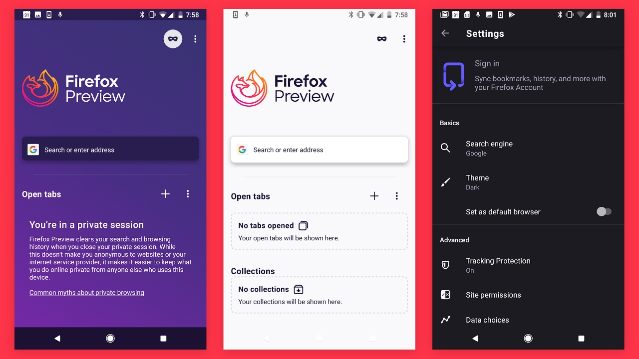 Стартовало бета-тестирование нового браузера Firefox для Android