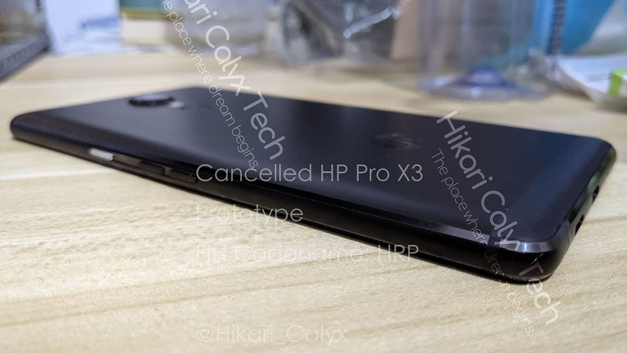 Утекли фотографии отменённого смартфона HP Pro x3 на Windows Phone