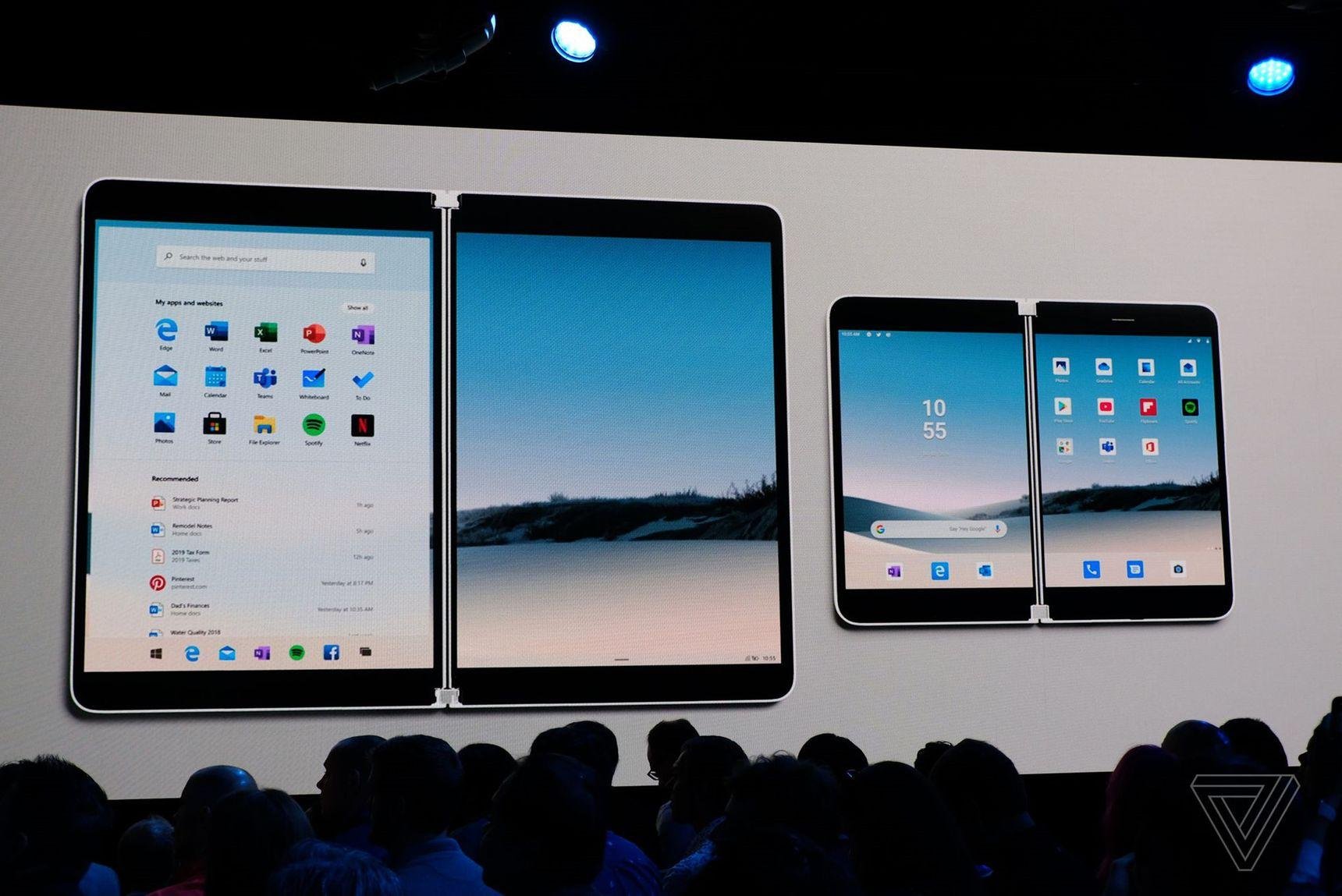 Surface Duo — складной смартфон на Android от Microsoft