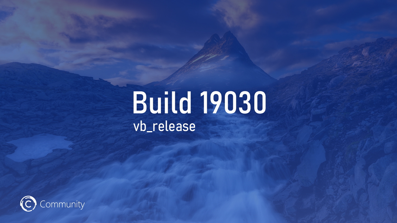 Анонс Windows 10 Insider Preview Build 19030 (Ранний доступ)