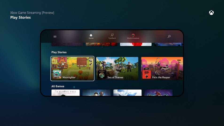 На домашней странице Xbox Game Streaming появились трейлеры игр Project xCloud