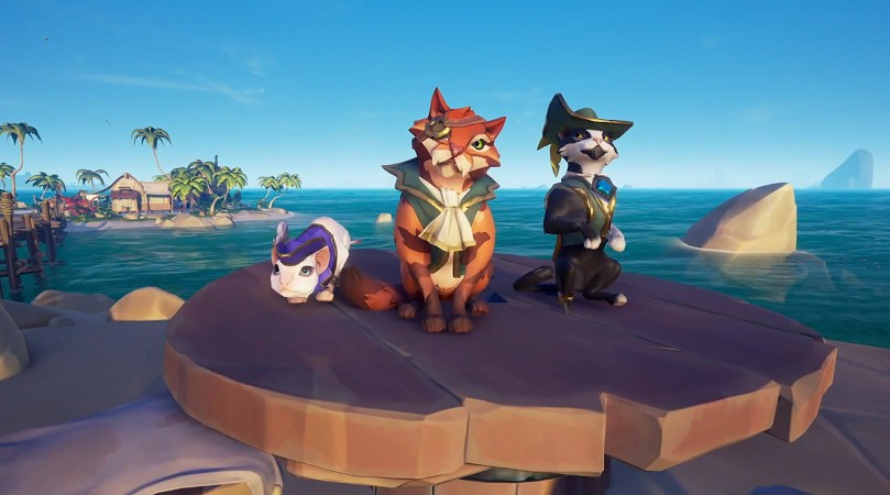 В обновлении Ships of Fortune для Sea of Thieves появятся кошки