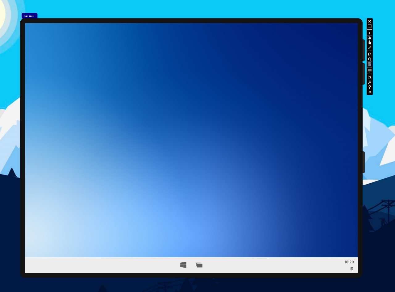 Microsoft Emulator теперь позволяет запустить Windows 10X в одноэкранном режиме