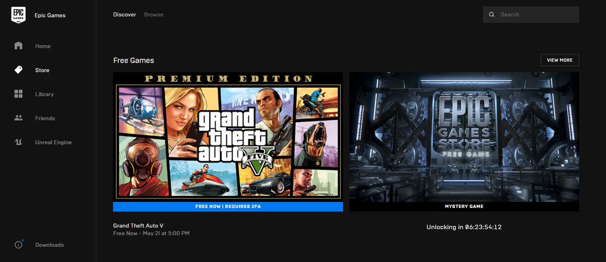 GTA V Could Be Free This Week on The Epic Games Store