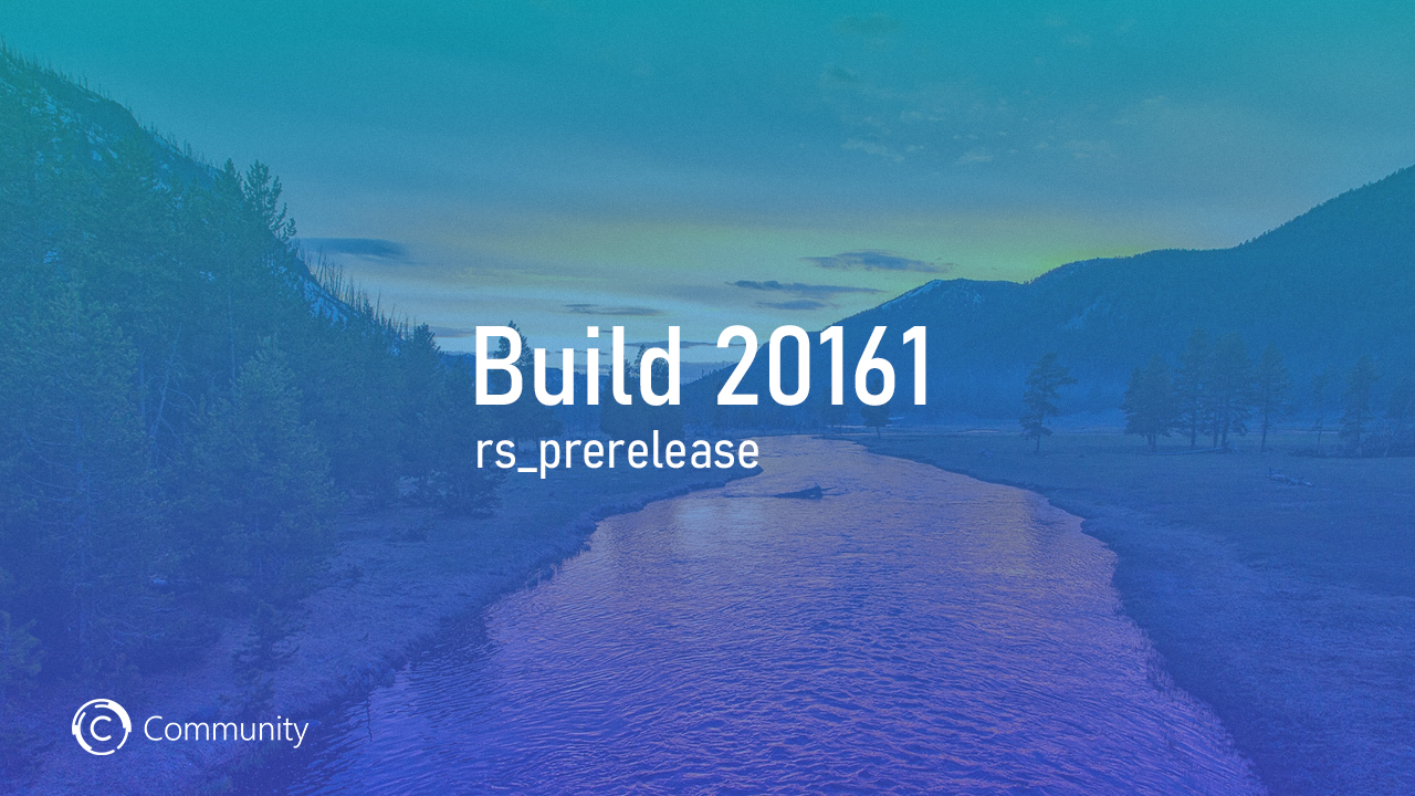 Анонс Windows 10 Insider Preview Build 20161 (канал Dev)