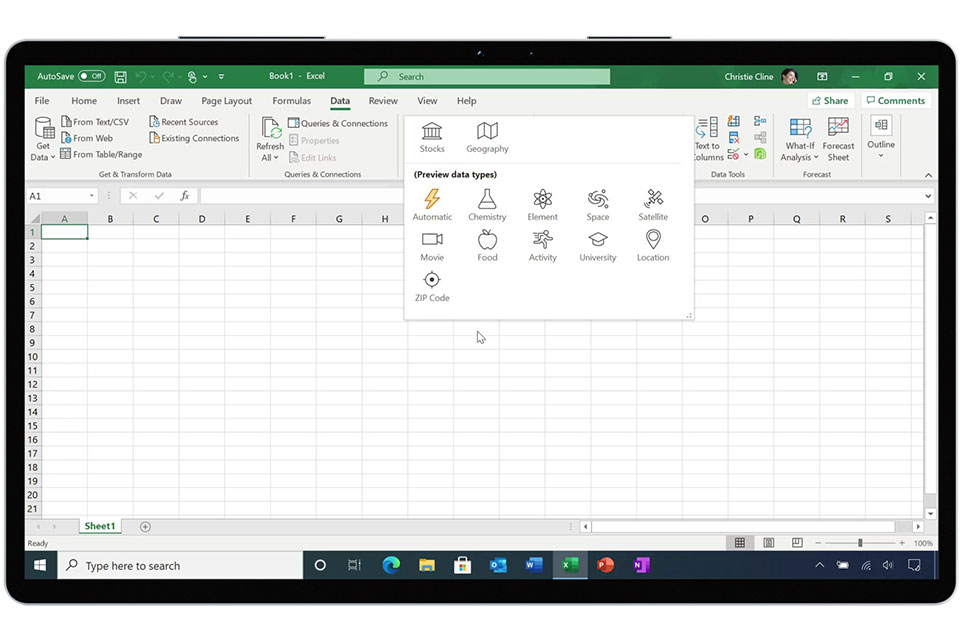 Пользователи Microsoft Excel смогут самостоятельно создавать новые типы данных
