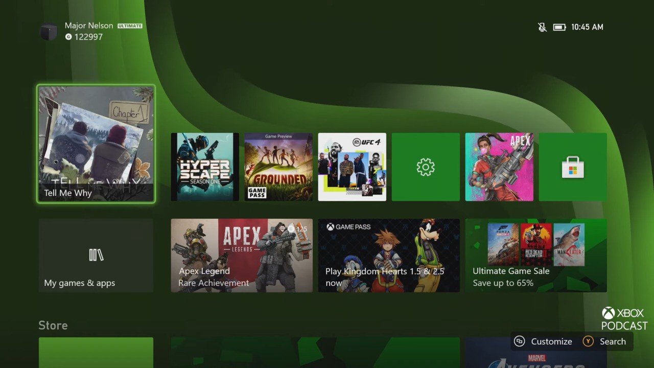 Состоялся релиз ноябрьского обновления для Xbox Series X, S и Xbox One