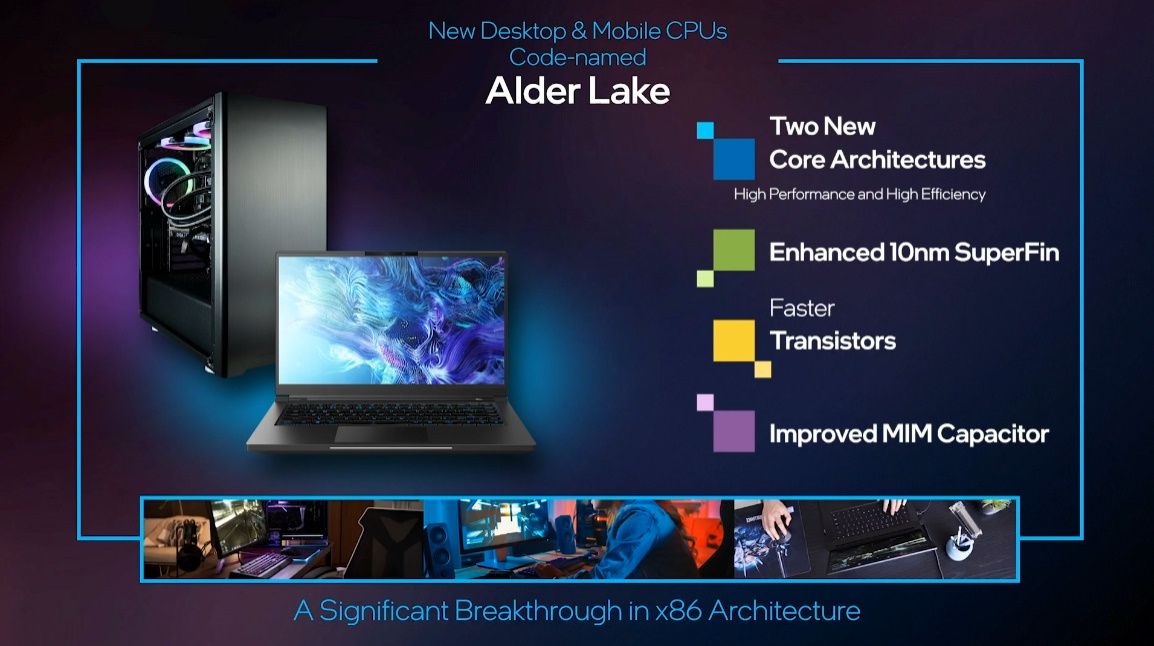 CES 2021: Intel представила процессоры 12-го поколения Alder Lake