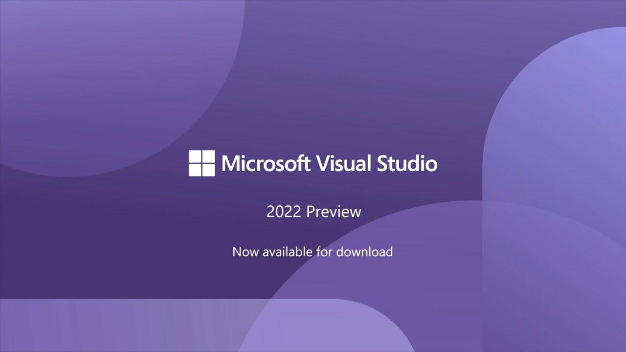 Выпущена первая предварительная версия Visual Studio 2022