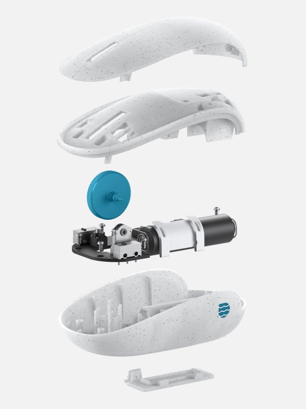 Мышь Microsoft Ocean Plastic Mouse на 20% состоит из переработанного океанического пластика
