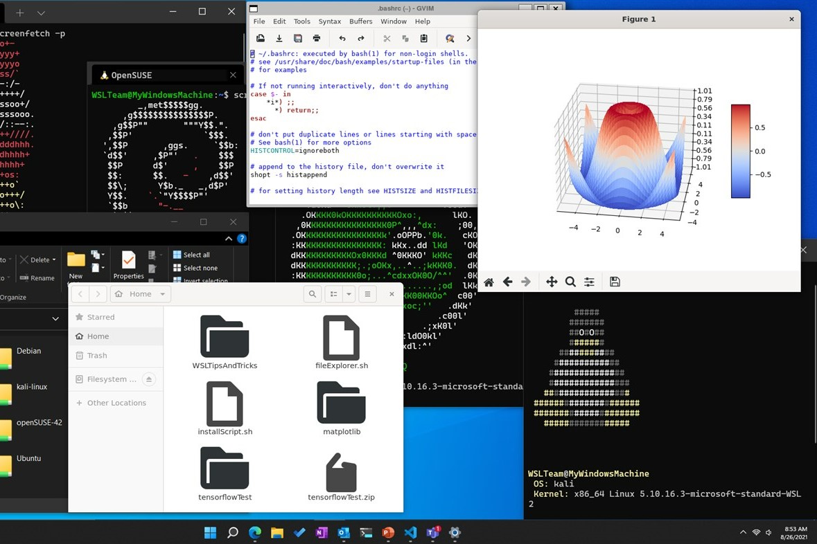 Windows Subsystem for Linux теперь доступен в Microsoft Store для Windows 11