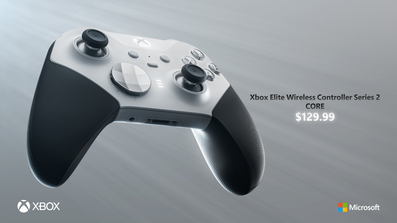 Microsoft представила Xbox Elite Wireless Controller Series 2  Core