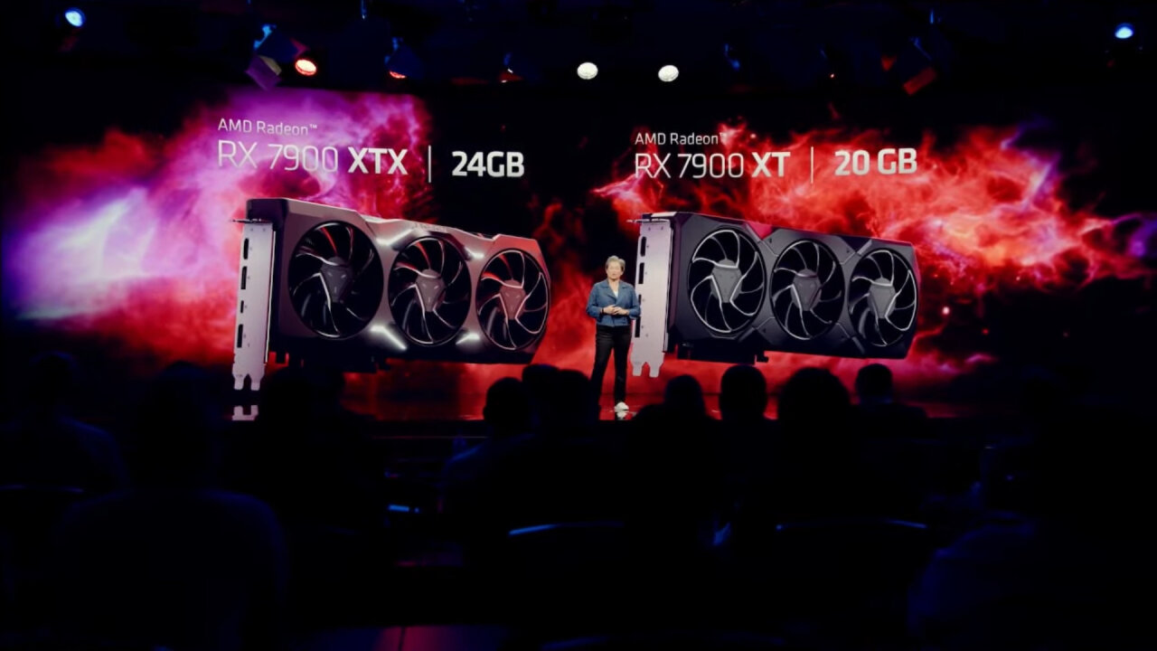 AMD представила игровые видеокарты Radeon RX 7900 XTX и Radeon RX 7900 XT