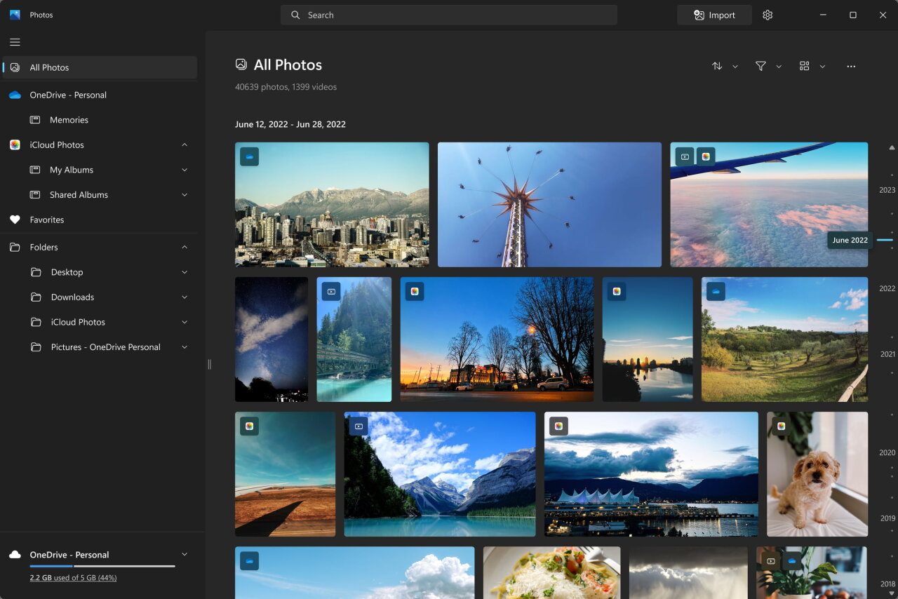 Microsoft выпустила крупное обновление приложения Фотографии для инсайдеров Windows 11