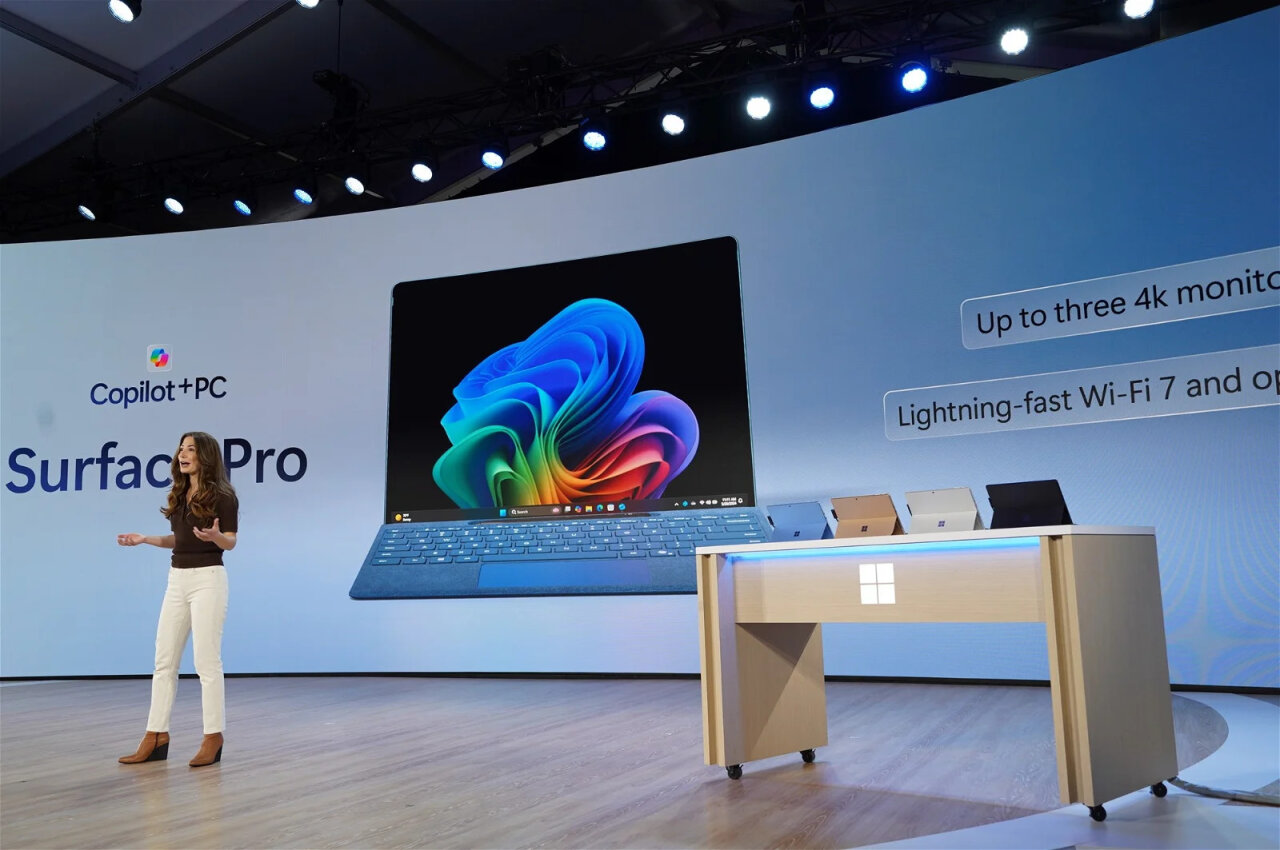 Microsoft анонсировала Surface Pro с OLED-экраном и процессором Snapdragon X