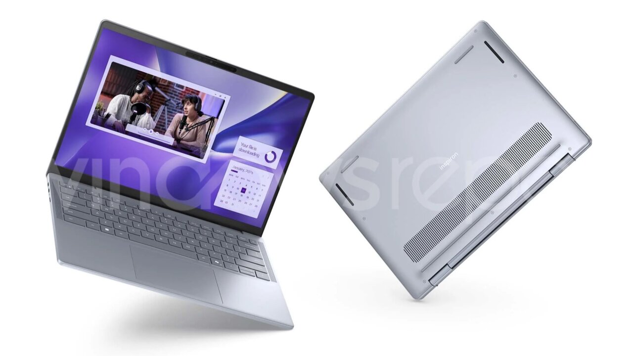 В сеть утекли рендеры ноутбуков Dell на базе Snapdragon X Elite