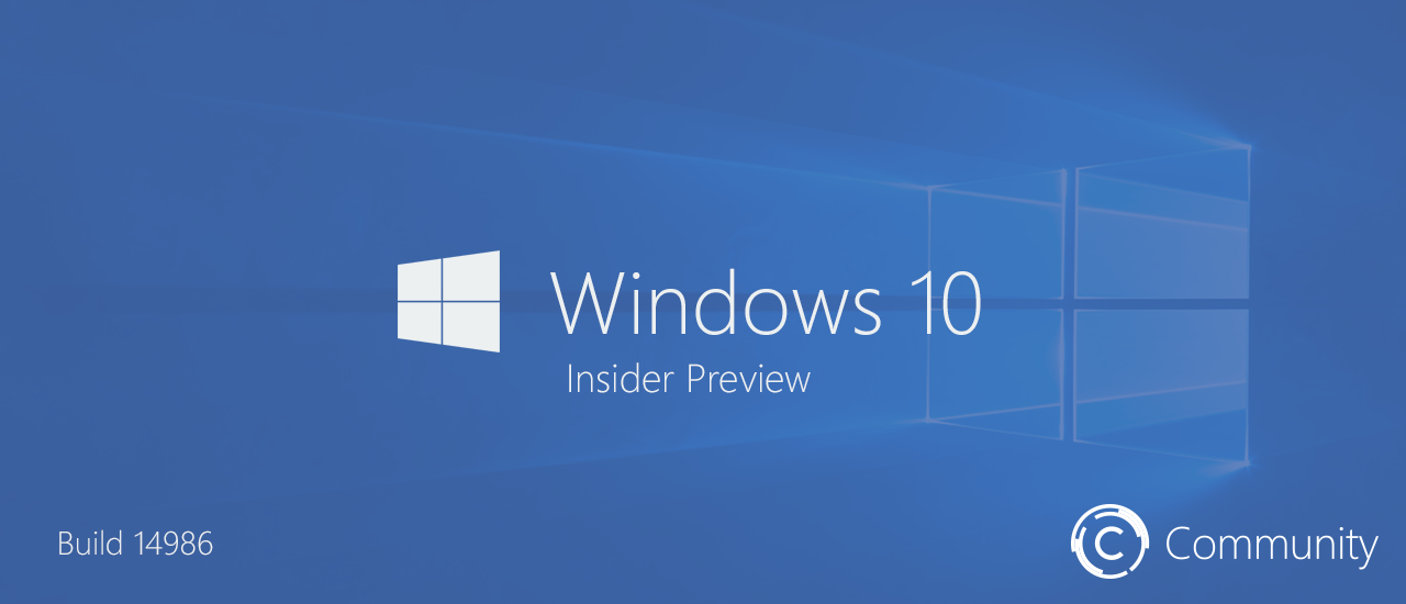 Windows 10 Build 14986 — ISO-образы